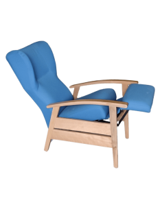 Sillón Relax Nepal Brazos Madera