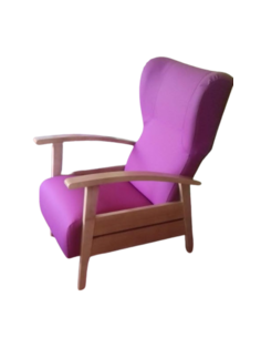 Sillón Nepal Fijo Brazos Madera