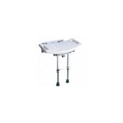 Asiento abatible de ducha con patas 2