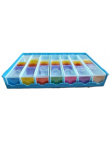 Bandeja Medicación Semanal Modular