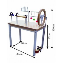 Mesa universal de manos con dispositivo de pie