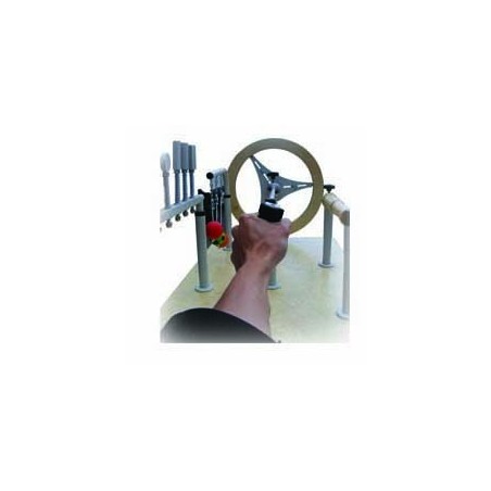 Mesa universal de manos con dispositivo de pie