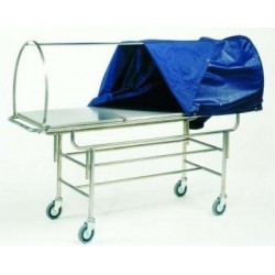 Carro camilla para traslado de cadaveres