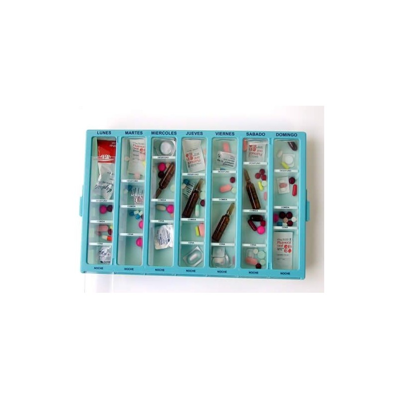 Bandeja Semanal Compacta.