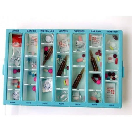 Bandeja Semanal Compacta.