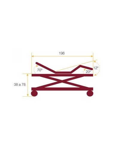 Cama con carro elevador COMPLETA