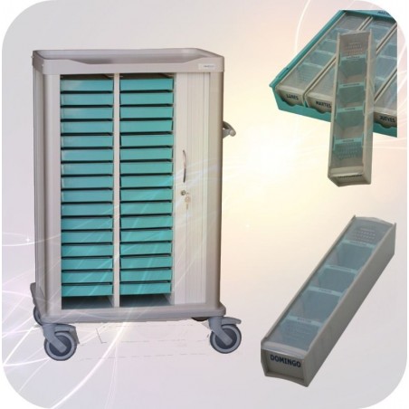 Carro Medicacion Bandeja BLP-3100