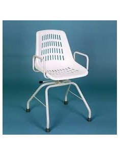 Silla giratoria de acero inoxidable 2
